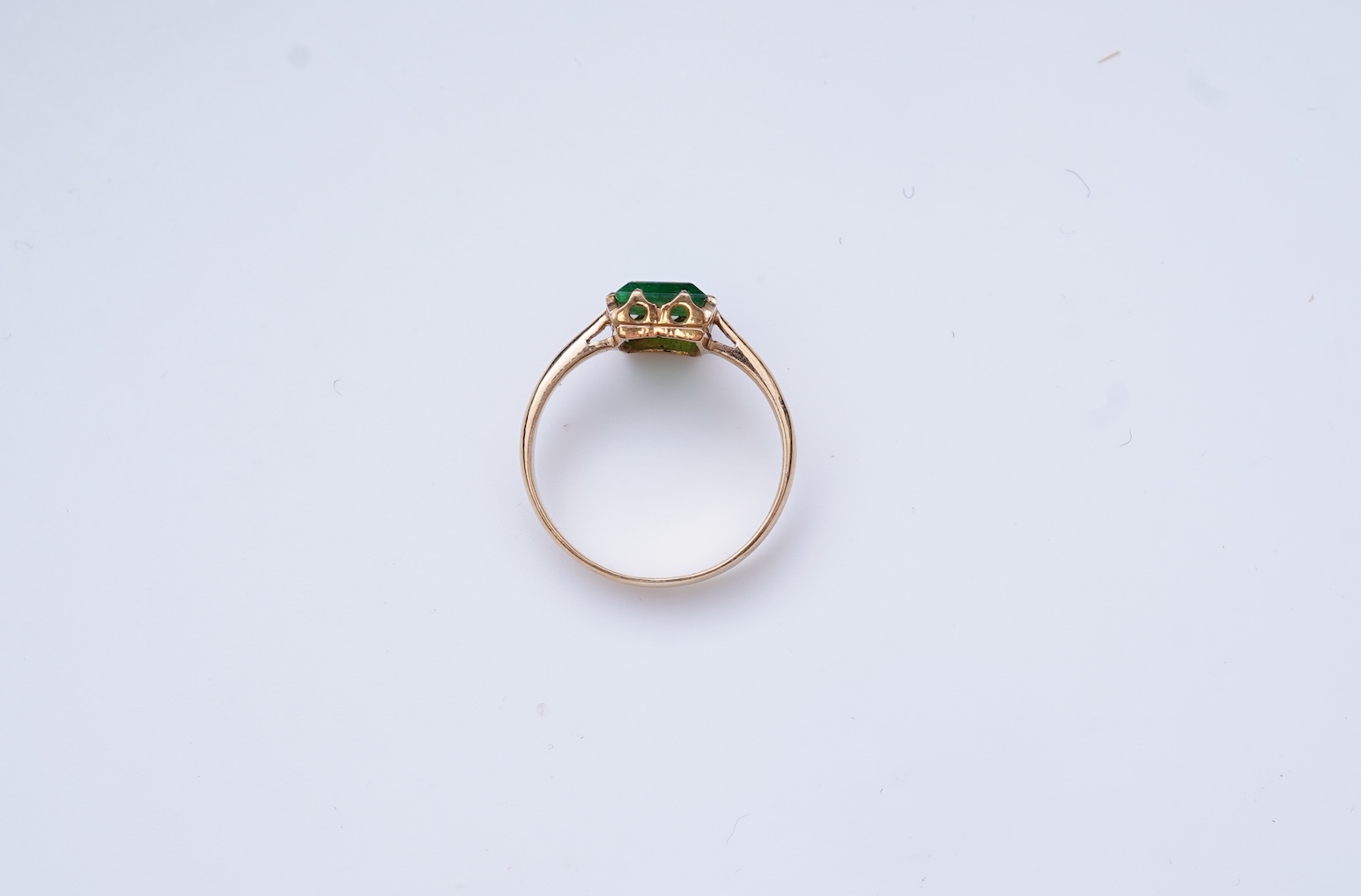A jadeite ring